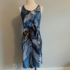 Banana Republic silk dress. Racer back.